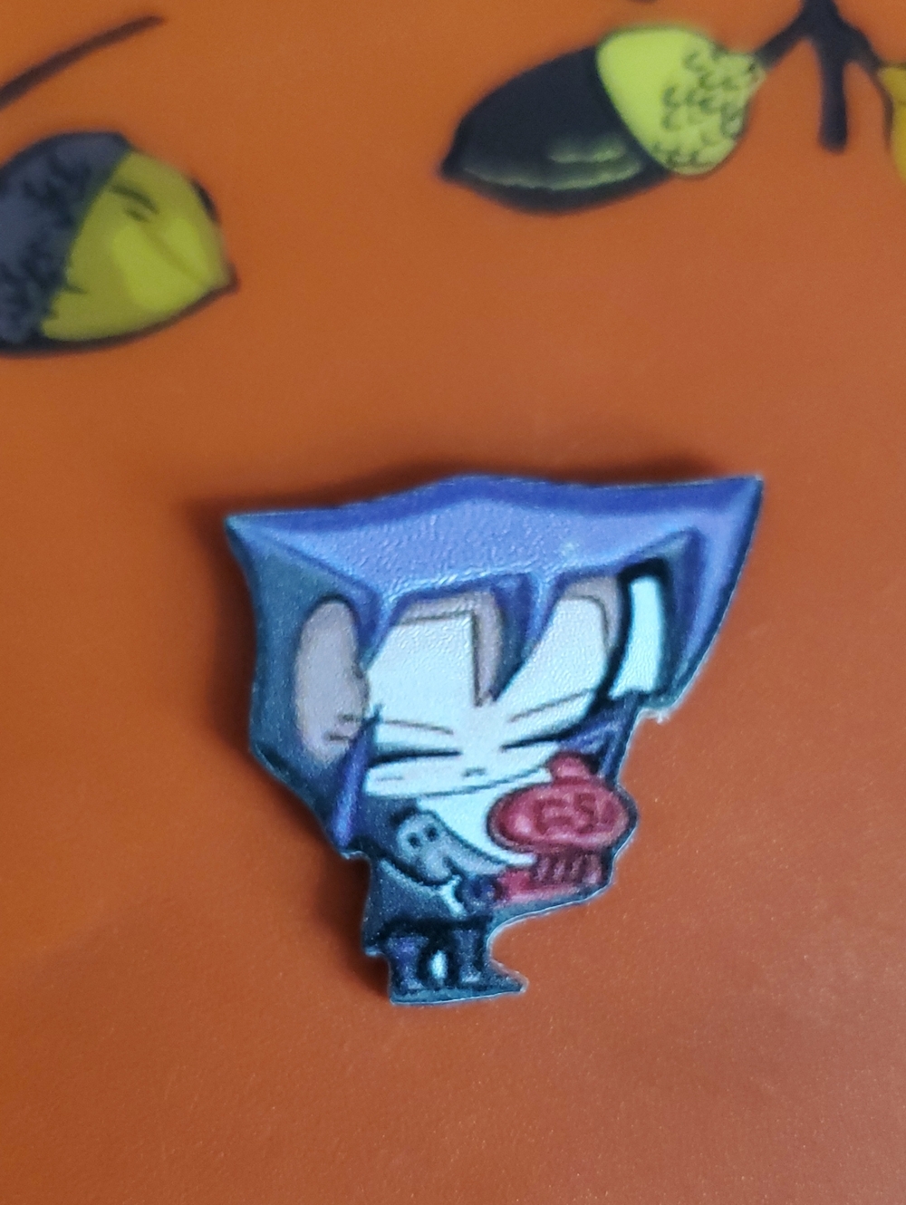 Gaz Acrylic Pin